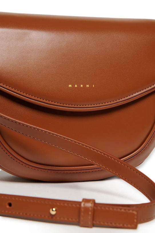 Детская сумка mw94f smile bag bags Marni, коричневый — фото 3