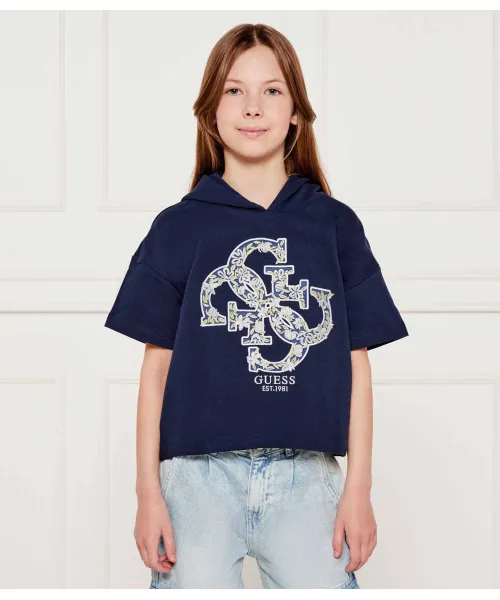 

Толстовка Regular fit Guess, синий