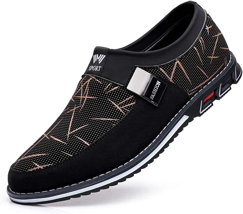 

Мужские повседневные туфли Veslesth, кроссовки, лоферы, удобная обувь для ходьбы, модные туфли, роскошная кожаная обувь для мужчин, деловая и офисная обувь для улицы Veslexth, коричневый