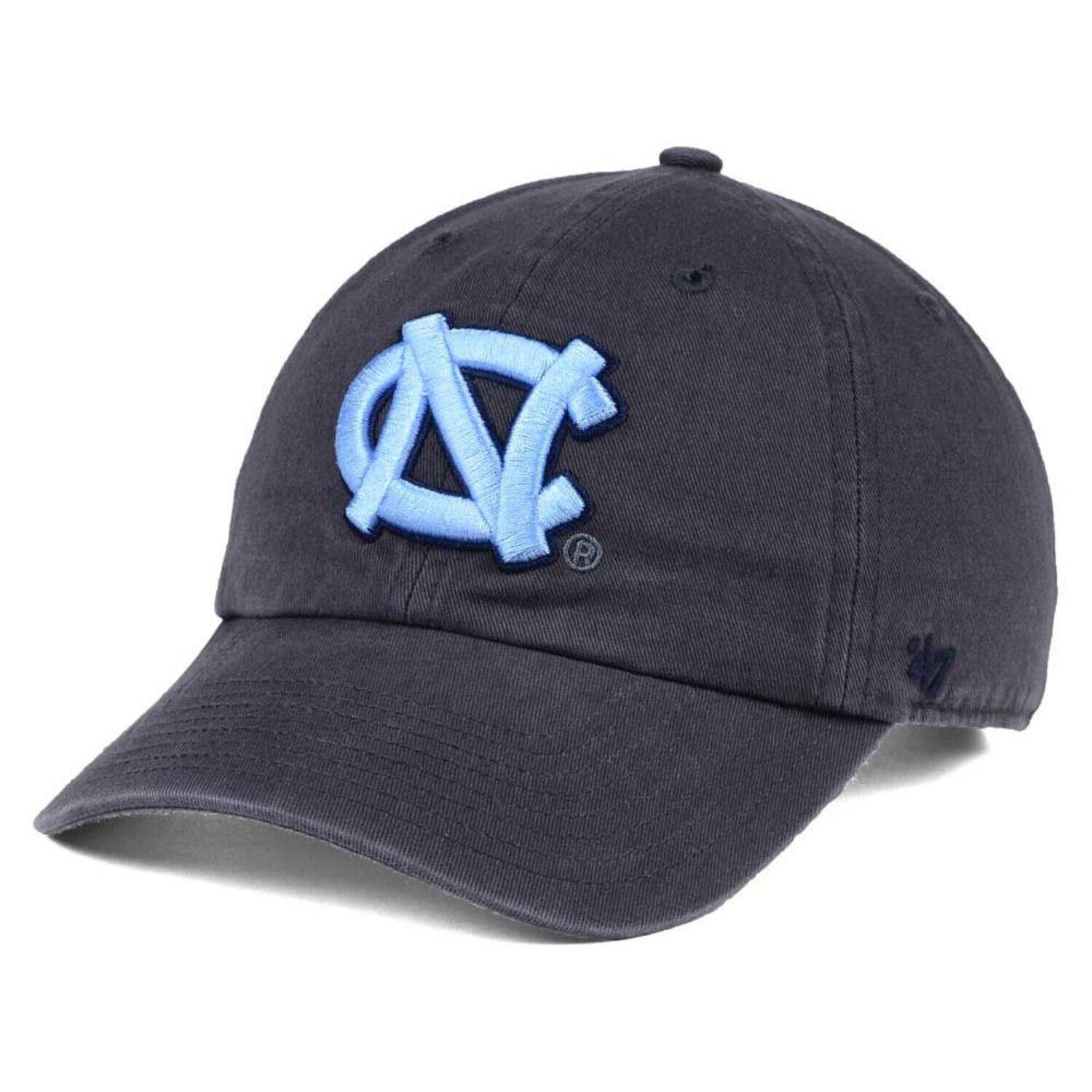 

Регулируемая шапка North Carolina Tar Heels '47 Clean Up - Уголь