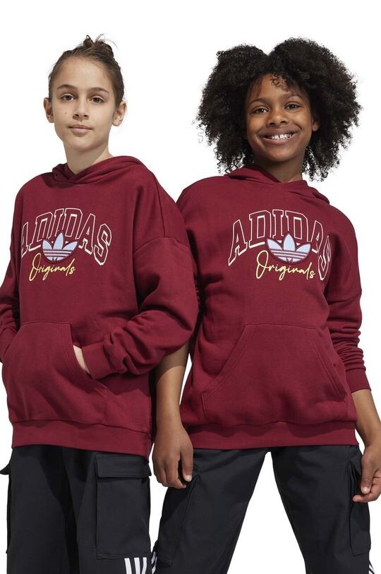 

Детская толстовка adidas Originals, бордовый, Красный, Детская толстовка adidas Originals, бордовый