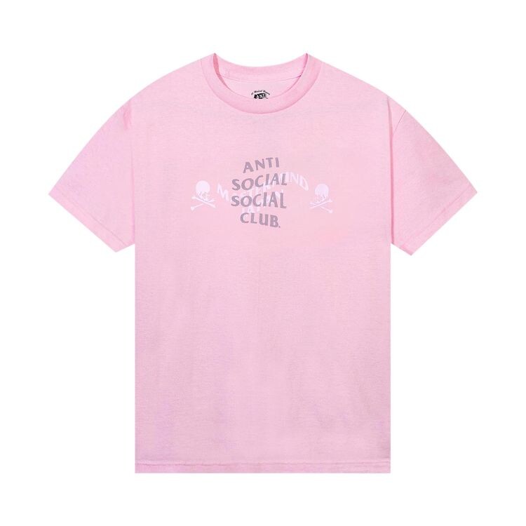 

Футболка Anti Social Social Club x Mastermind mind Tee Candy Pink, розовый