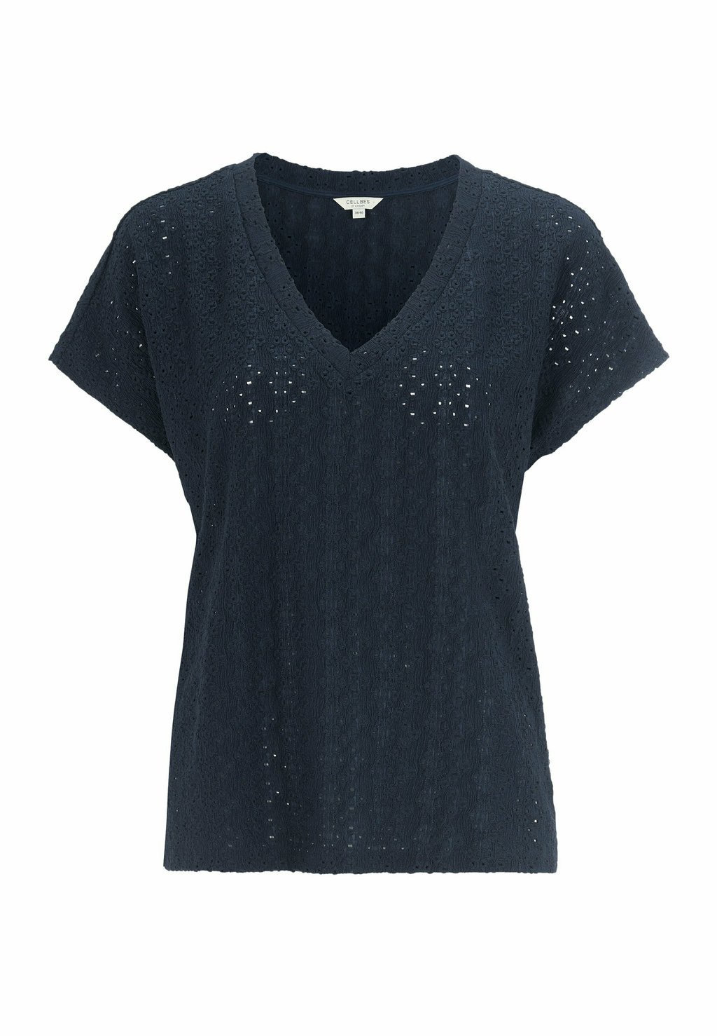 

Топ HOLE EMBROIDERY Cellbes of Sweden, темно-синий
