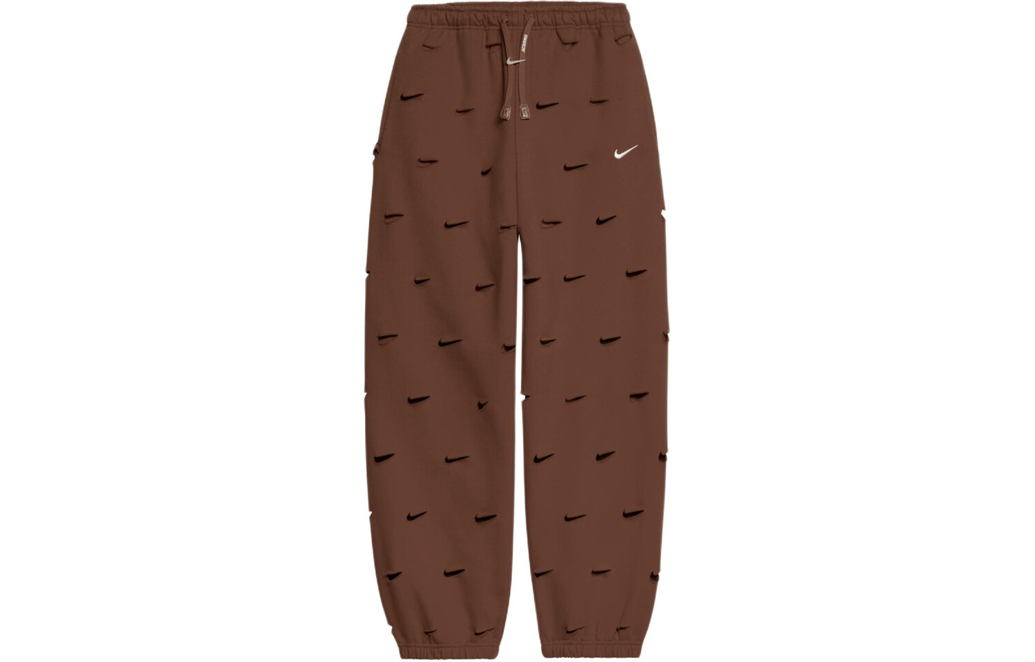 

Jacquemus X Swoosh Knit Sweatpants Unisex Surprise Cocoa Color Nike, цвет Surprise cocoa color