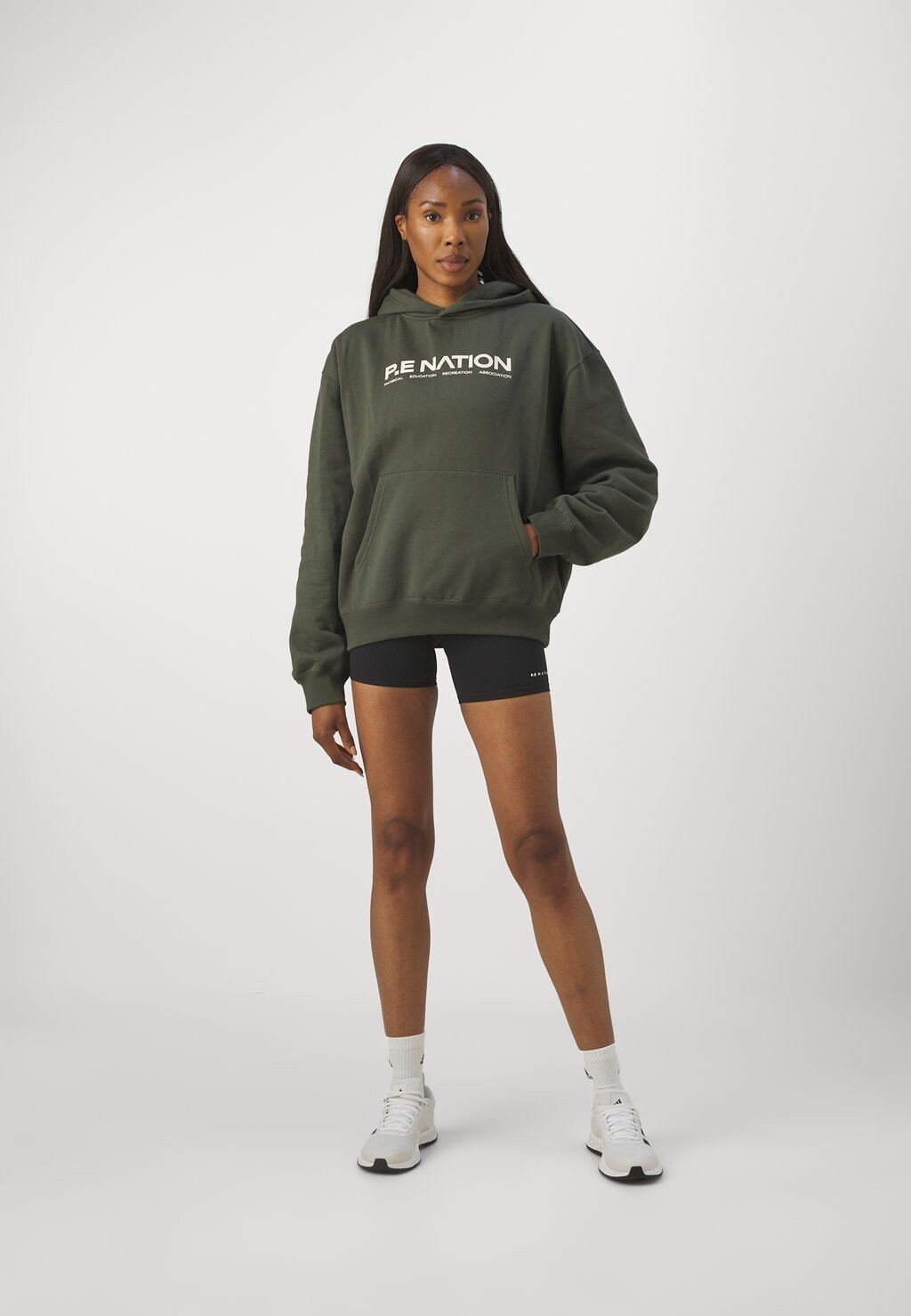 

Толстовка с капюшоном COMEBACK HOODIE P.E Nation, хаки