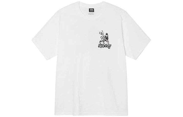 Футболка Stussy x Bob Marley & The Wailers Gear Exodus T-Shirt 'White', белый — фото 2