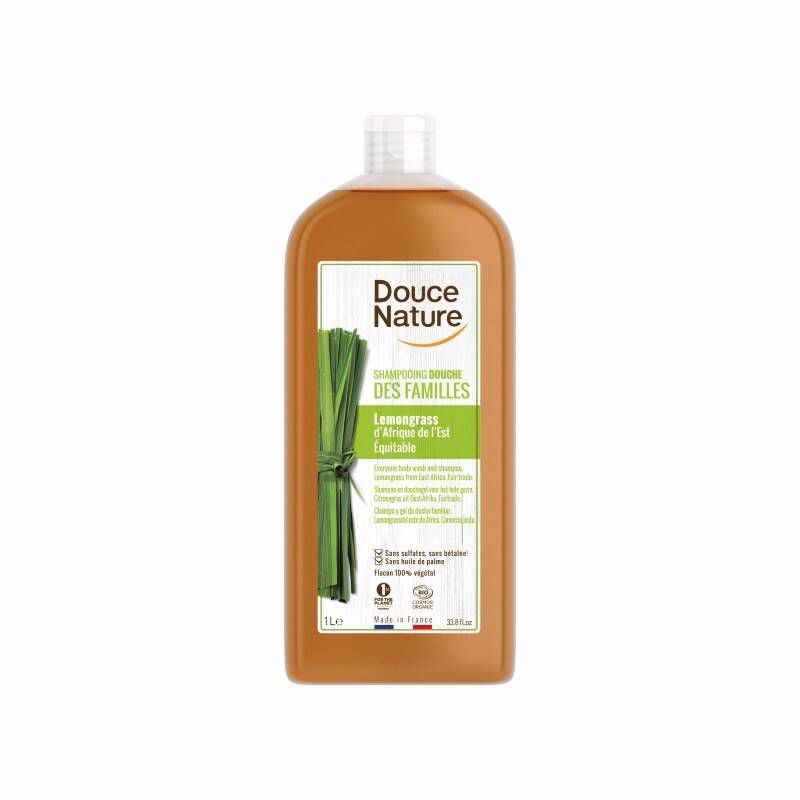 

Очищающий шампунь Champú-Gel Lemongrass Citronela Bio Douce Nature, 1 л