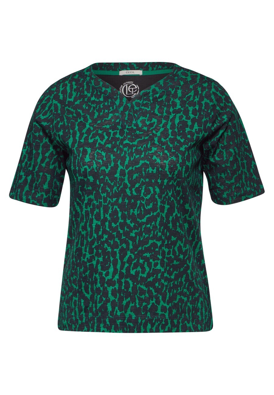 

Футболка CECIL Shirt, зеленый