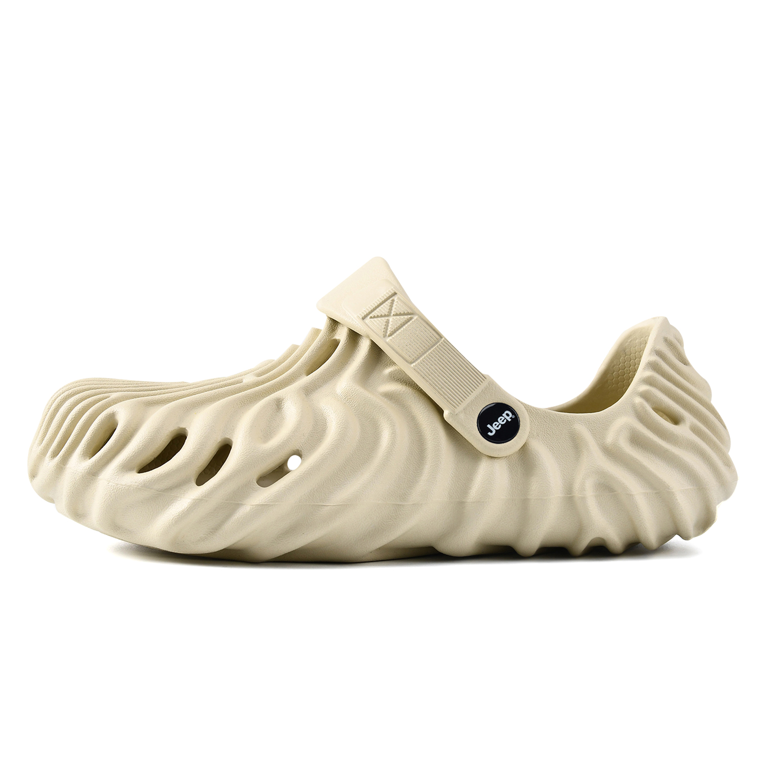 Jeep EVA Fashion Trend Clogs Unisex Khaki