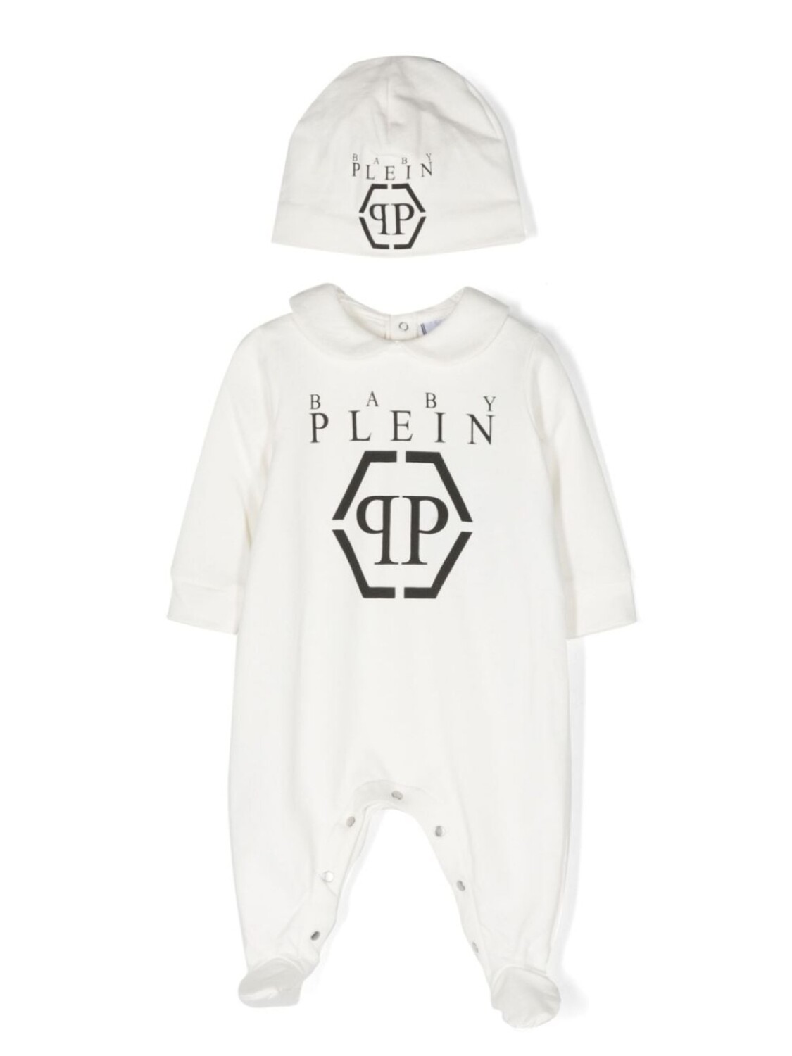 

Philipp Plein ромпер с логотипом, белый
