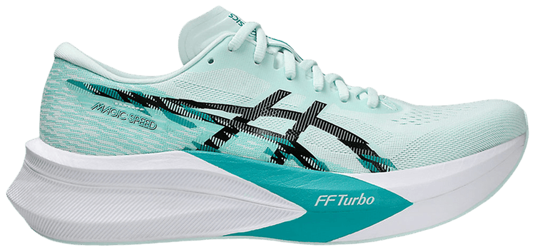 

Кроссовки ASICS Magic Speed 4 'Soothing Sea Black', бирюзовый