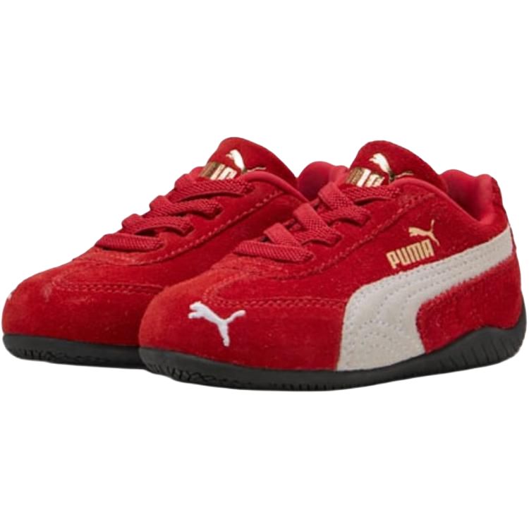 PUMA Speedcat Collection устойчивые к истиранию низкие детские ботинки Red Infant And Toddler — фото 4