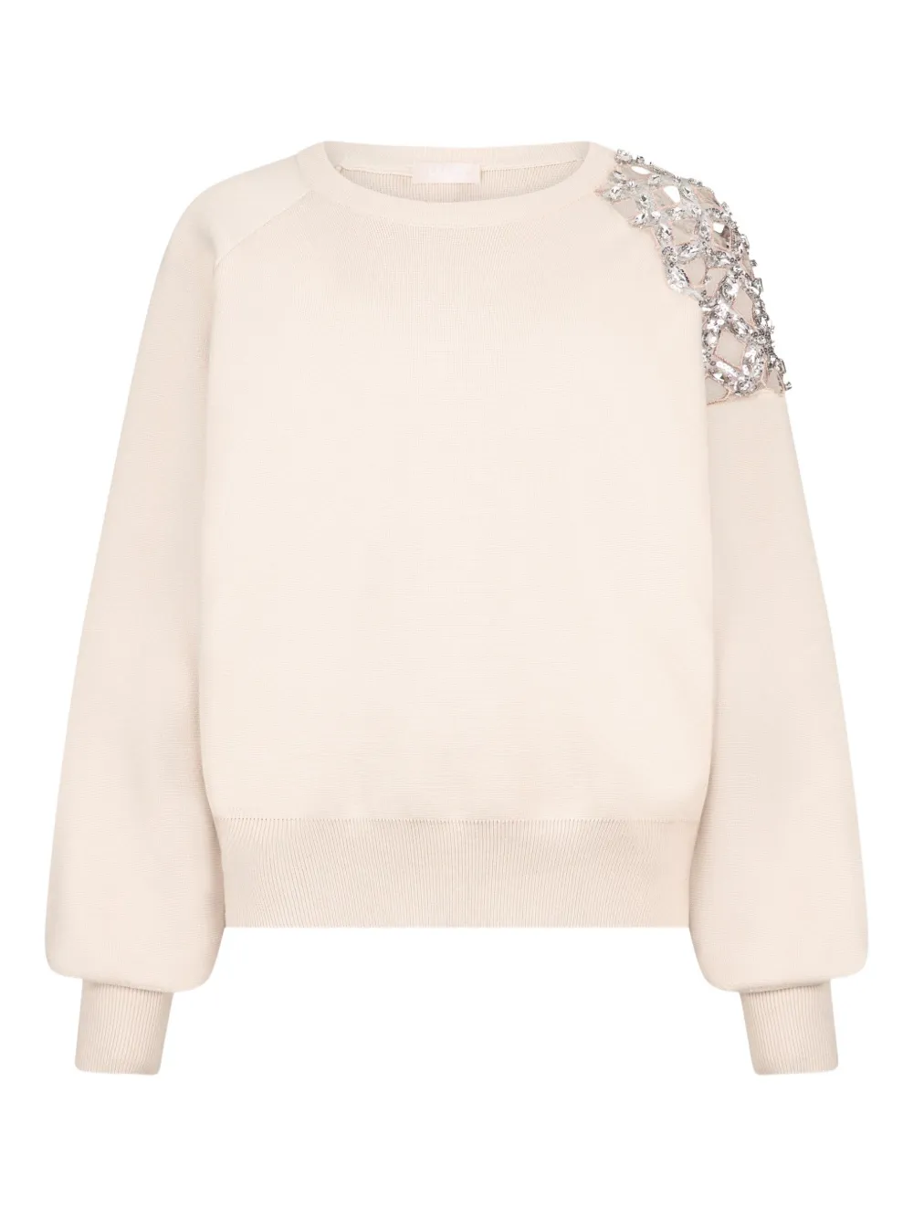 

Свитшот с вышивкой Liu Jo, нейтральный