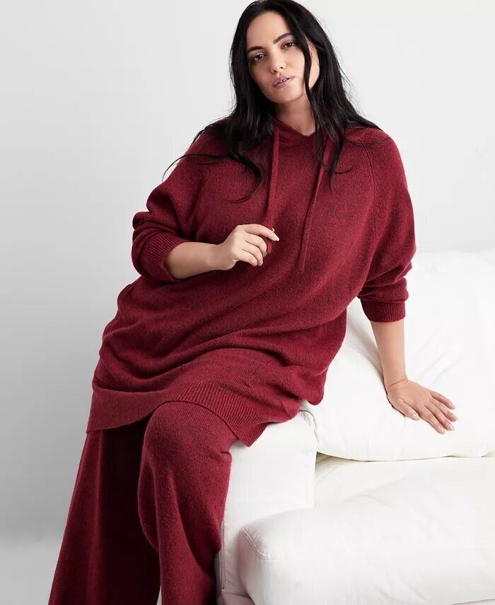 

Женская туника-толстовка Indulge & Rest Loungewear State of Day, красный