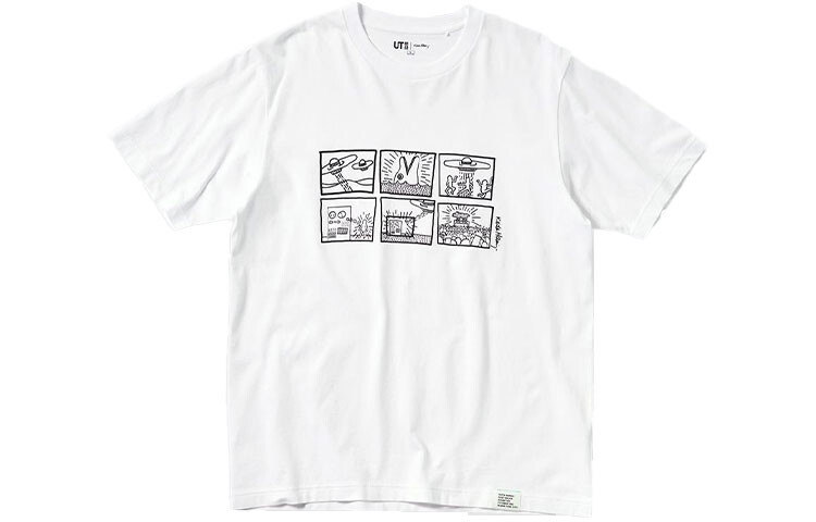 

Футболка унисекс белая Uniqlo, белый