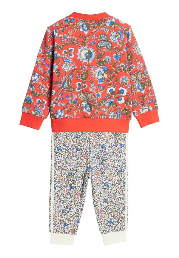 Футболка с принтом crew set Adidas Originals, Semi Lucid Red/Multicolor — фото 2