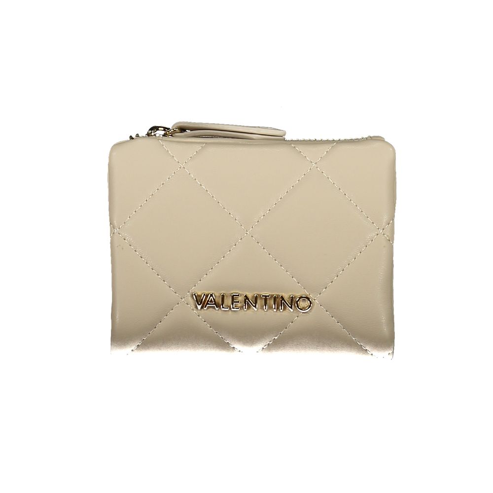 

Бежевый полиэтиленовый женский кошелек Valentino Bags
