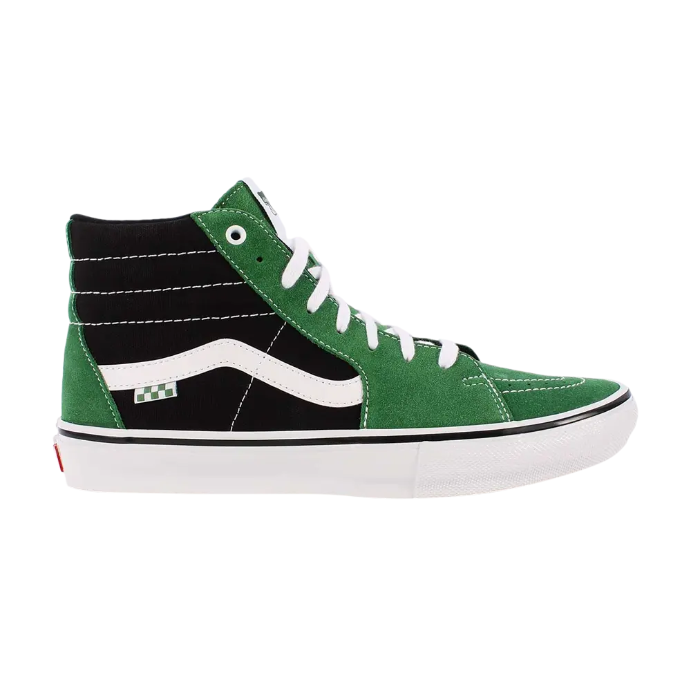 

Кроссовки Sk8-Hi Vans, зеленый