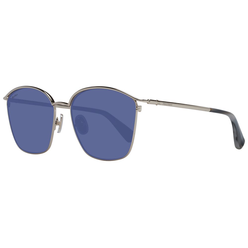 

Серебряные женские солнцезащитные очки Max Mara