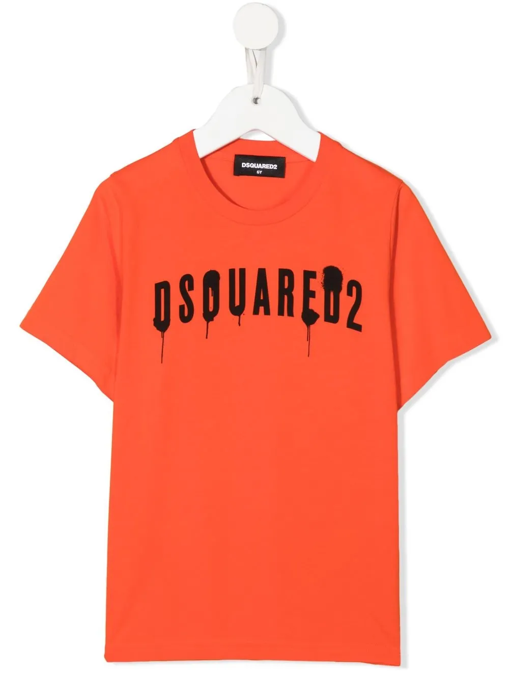 

Футболка с логотипом DSQUARED2 KIDS, оранжевый
