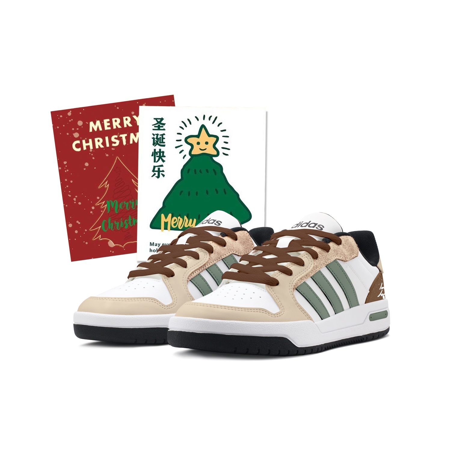 

Adidas Neo Кроссовки баскетбольные низкие Unisex Entrap Abrasion Resistant Vintage цвета хаки