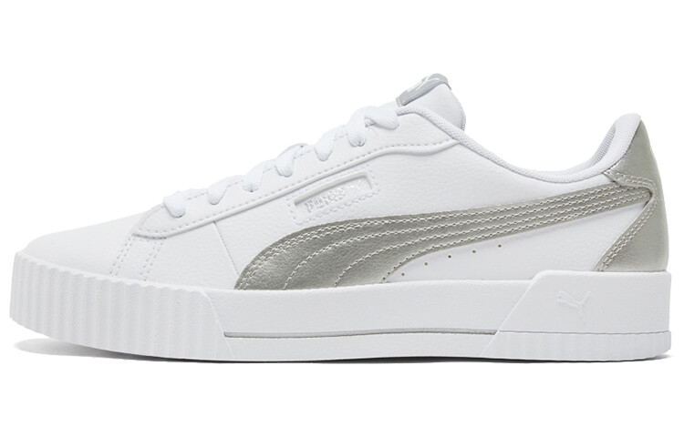 

Кроссовки PUMA Carina Crew Metallic 'White Grey' Women's