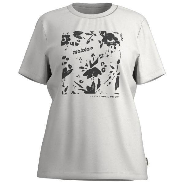 

Женская рисоям. - футболка Maloja, белый