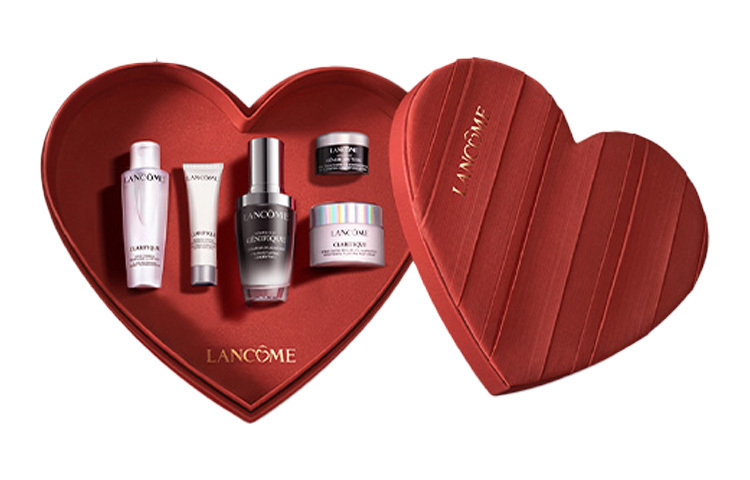 

LANCOME LANKOU Limited Heart Black Bottle сыворотки бокс набор для ухода за кожей успокаивающий увлажняющий питательный комплект из пяти предметов