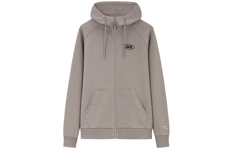 

Life Collection Толстовка унисекс лен серый Anta, серый