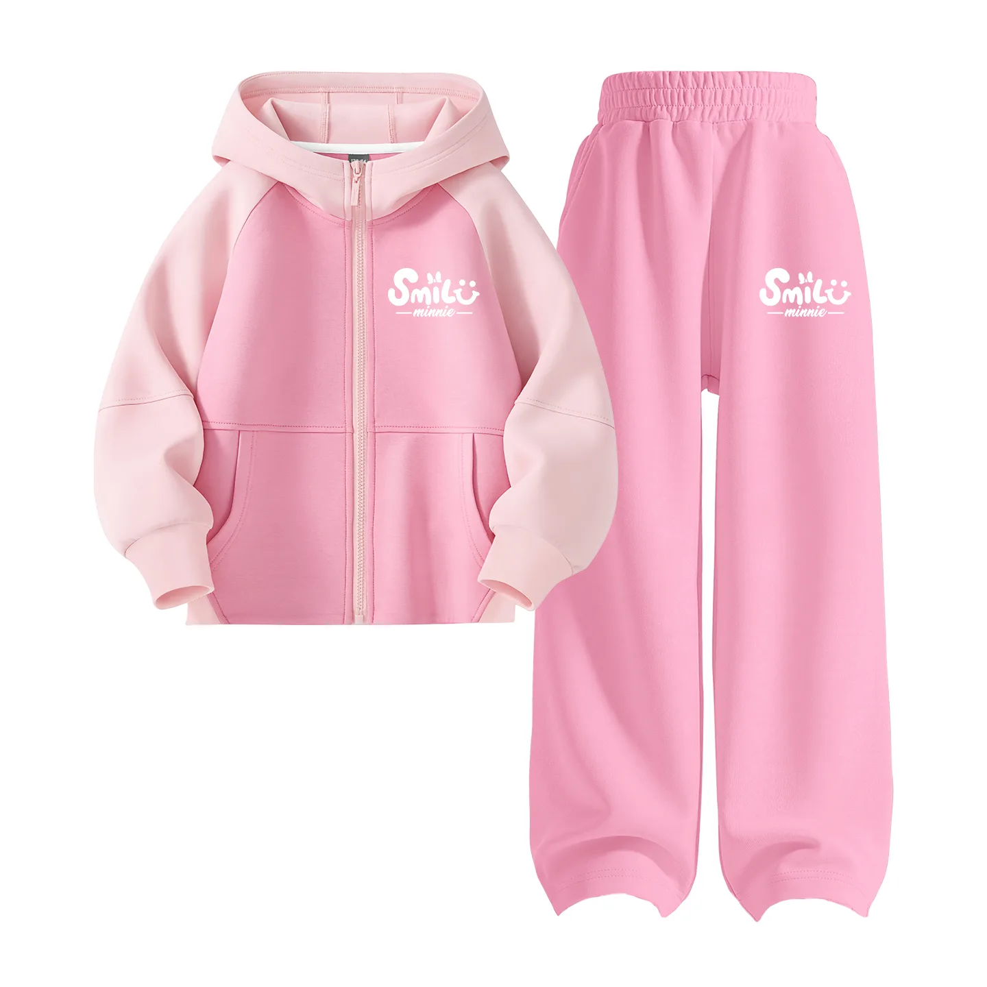 Детская повседневная худи для спорта Disney, Di B Ziwen K Peach Blossom Pink+Di B Ziwen K Peach Blossom Pink