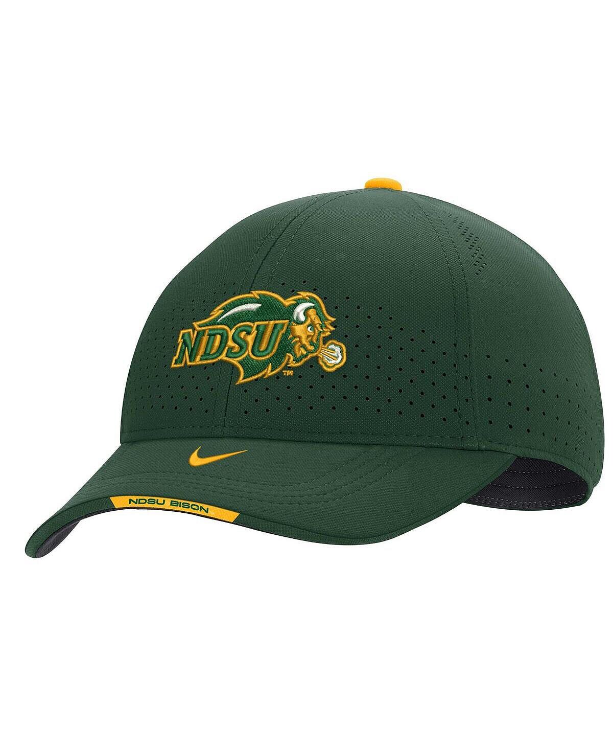 

Мужская зеленая регулируемая кепка NDSU Bison 2022 Sideline Legacy91 Performance Nike
