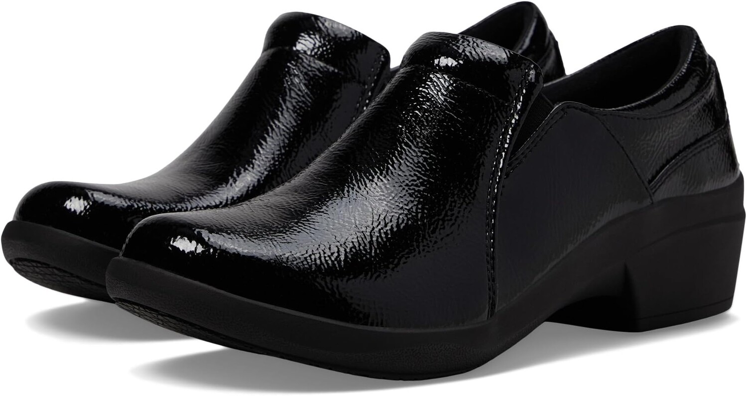 

Лоферы Talene Pace Clarks, цвет Black Crinkle Patent Synthetic