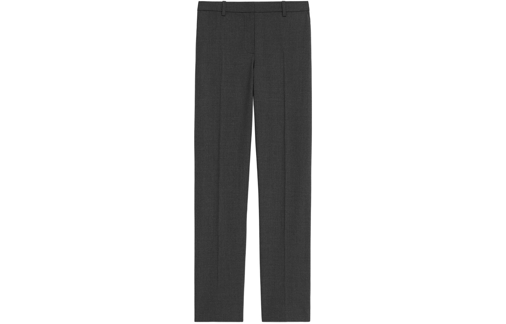 

Вязаные спортивные штаны женские серые THEORY, серый