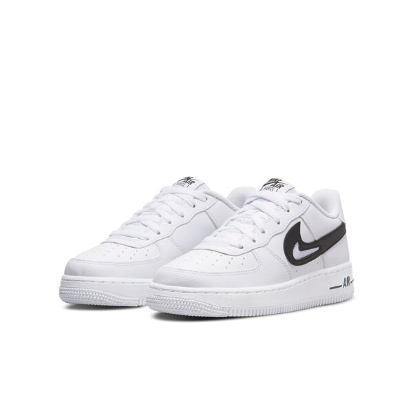 Кроссовки air force 1 '07 'cut out swoosh - white black' Nike, белый — фото 3