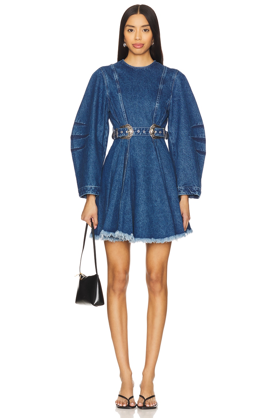 

Джинсовое короткое платье Marques ' Almeida, blue