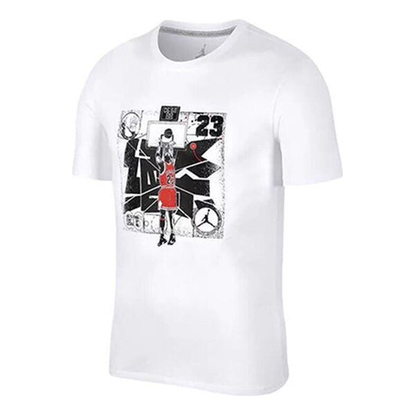 

Футболка men's 14 white t-shirt Air Jordan, белый