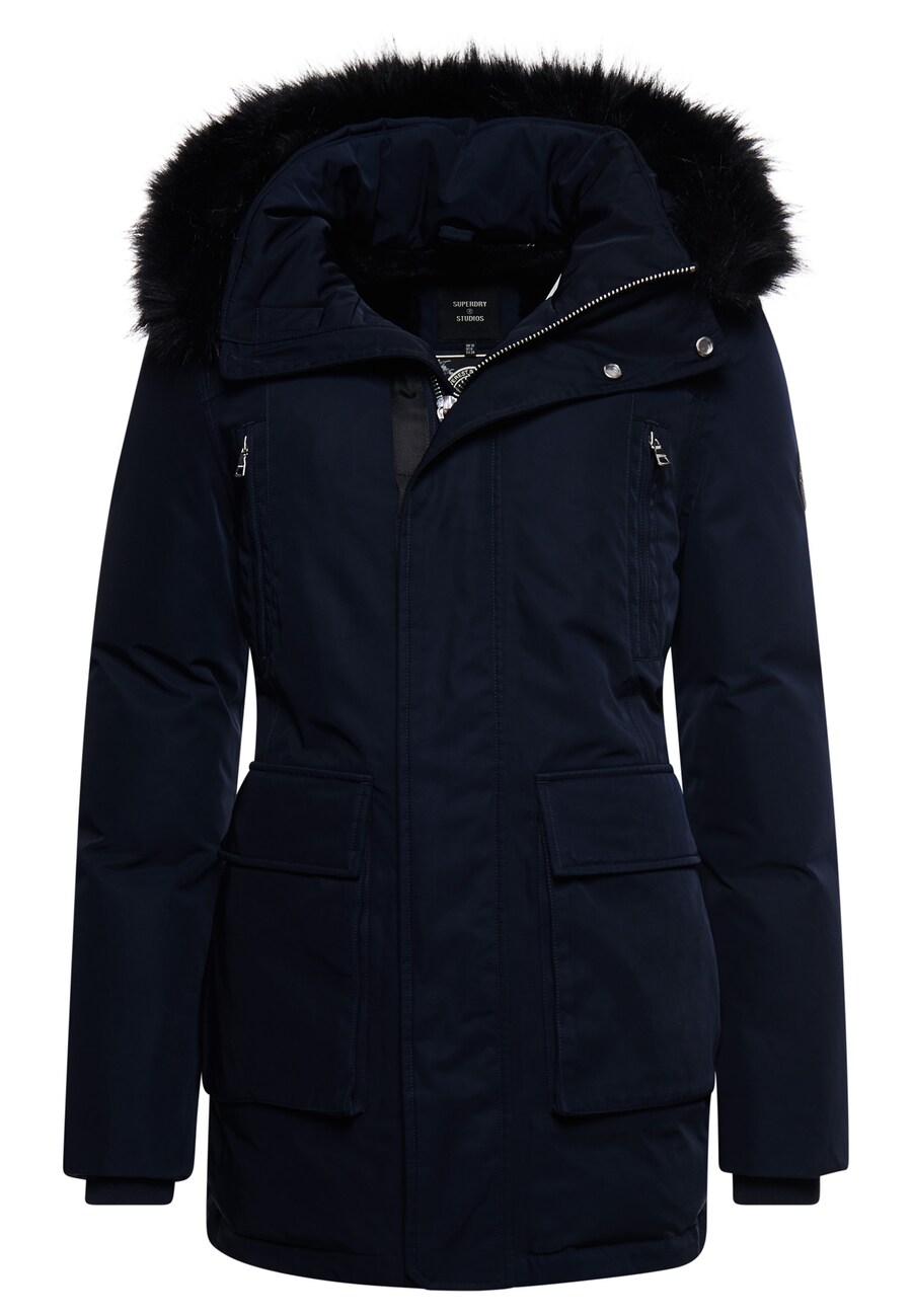 

Зимняя парка Superdry Everest, морской синий