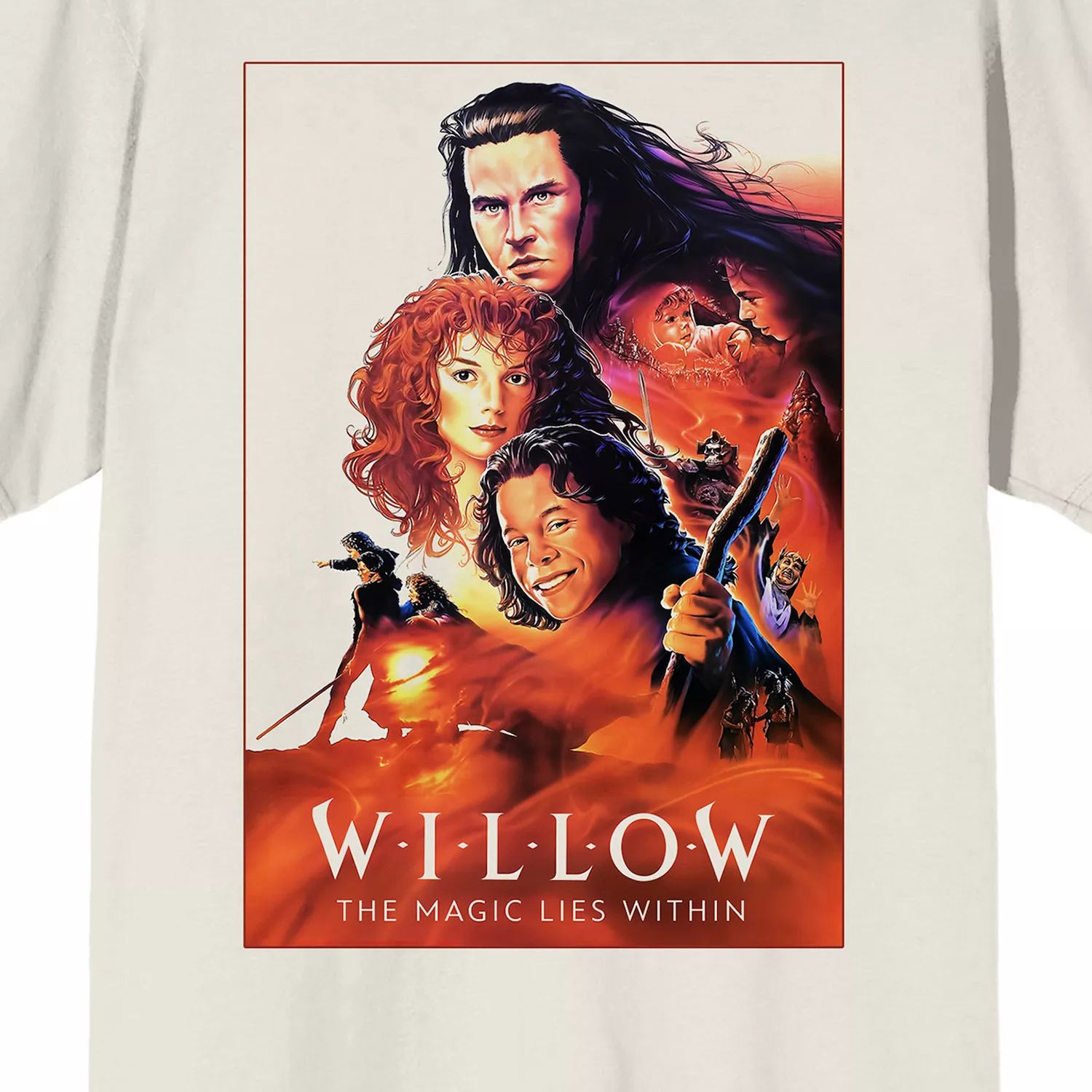 

Футболка с изображением плаката и изображением персонажа Willow Juniors Licensed Character