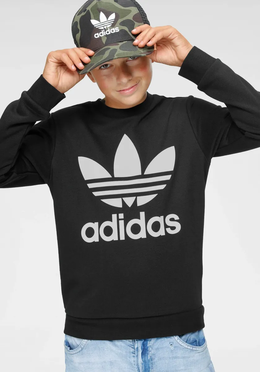 

Толстовка Adidas Originals "TREFOIL CREW", унисекс, белый