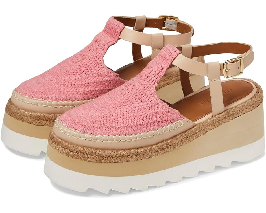 

Туфли на плоской подошве Free People Morning In Mykonos Espadrille, цвет Watermelon