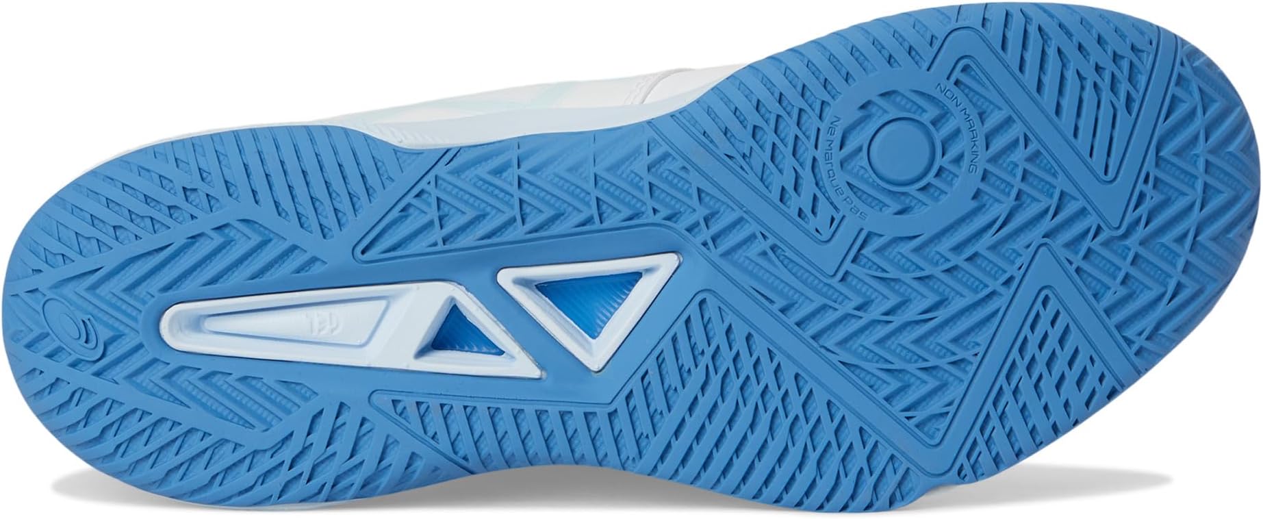 Кроссовки ASICS GEL-Tactic 12 Volleyball Shoe, White/Light Blue — фото 3