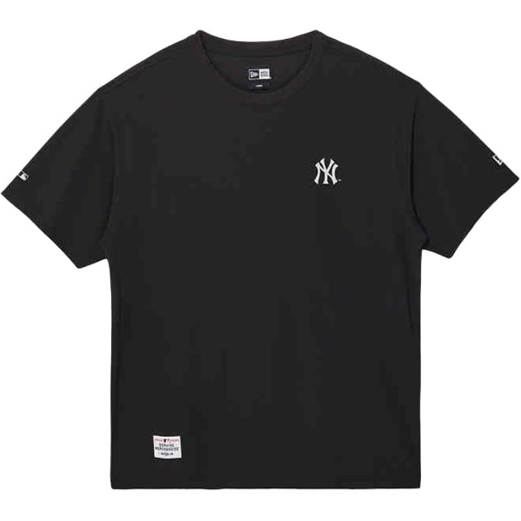 

New Era Футболка унисекс черная, Черный, New Era Футболка унисекс черная