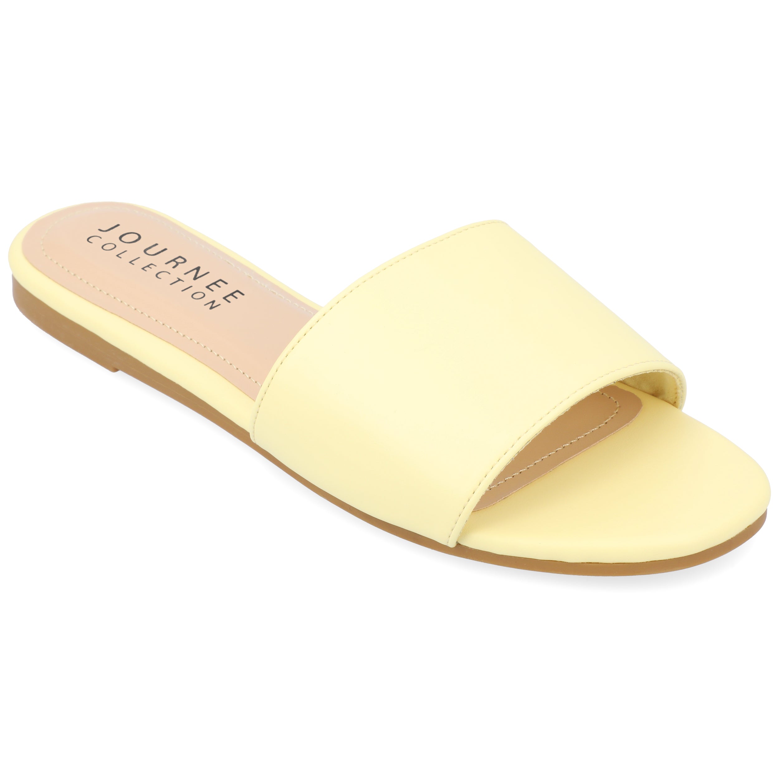 Женские сандалии Journee Collection Tru Comfort Foam Kolinna с широкой колодкой, желтый