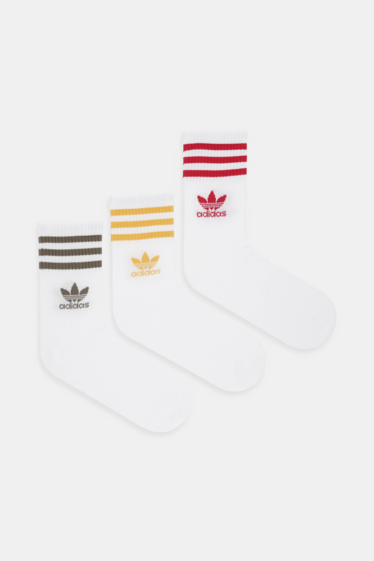 

3 упаковки носков adidas Originals, белый