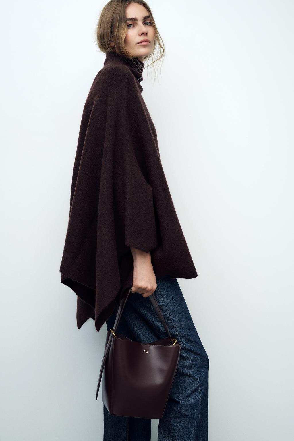 

Сумка-ведро ZARA, цвет Burgundy Red, Красный, Сумка-ведро ZARA, цвет Burgundy Red