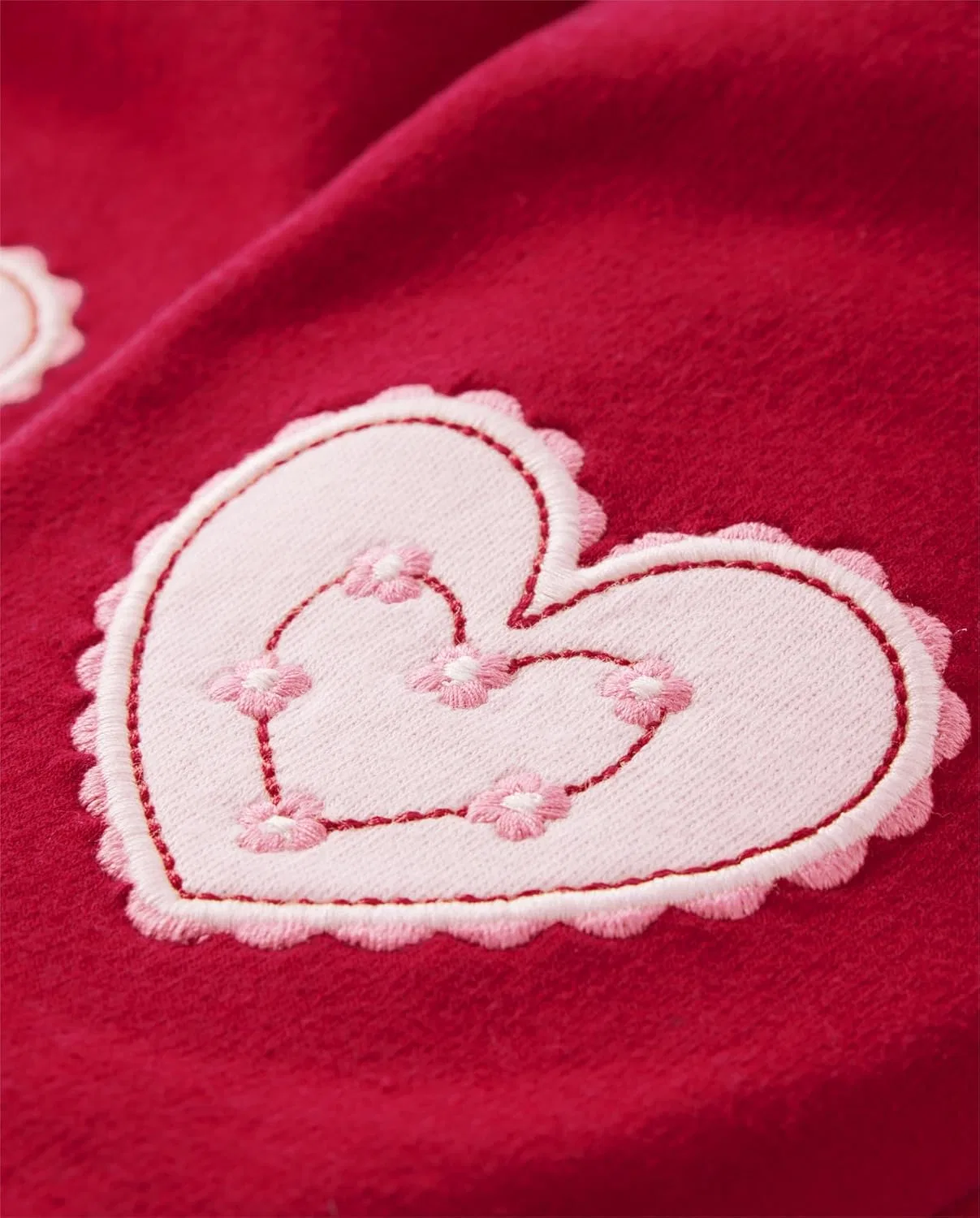 Спортивные штаны-джоггеры Gymboree для девочек и малышей из флиса, Valentine Hearts — фото 2