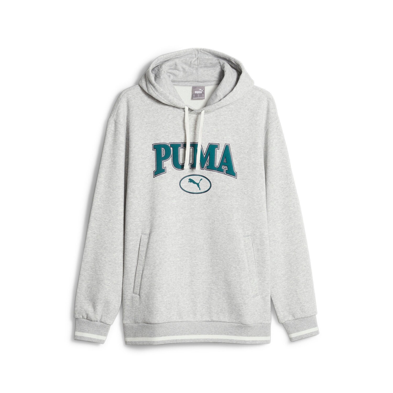 

Мужская толстовка PUMA SQUAD, цвет Light Gray Heather