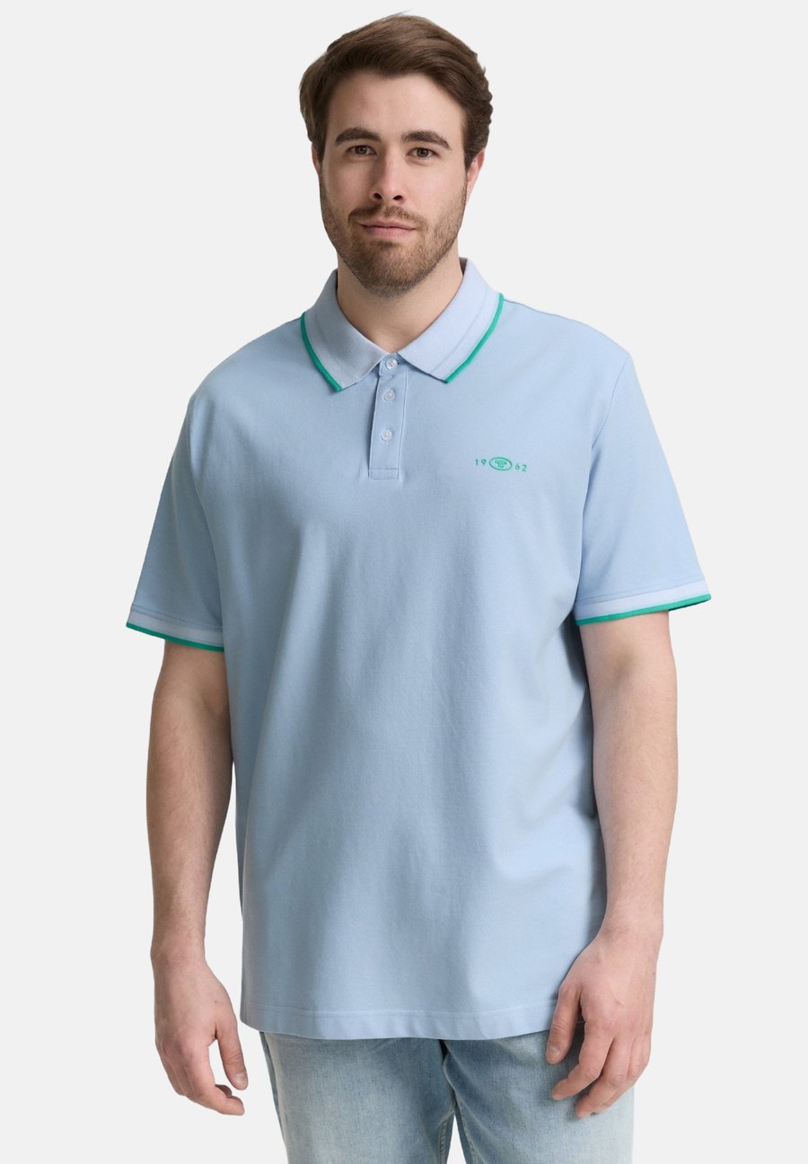 

Поло TOM TAILOR POLOSHIRTS , Light Powder Blue/Light Blue