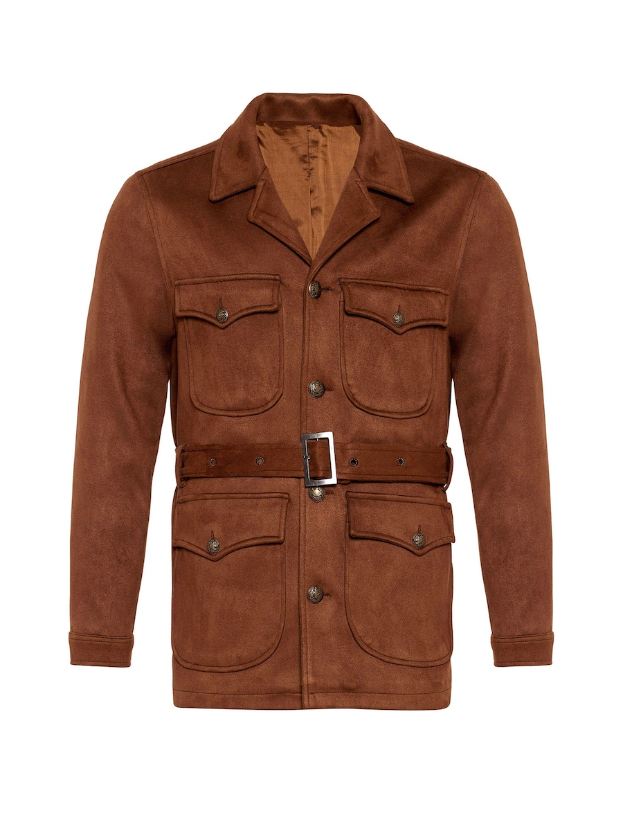 

Пальто межсезонное Antioch, коричневый