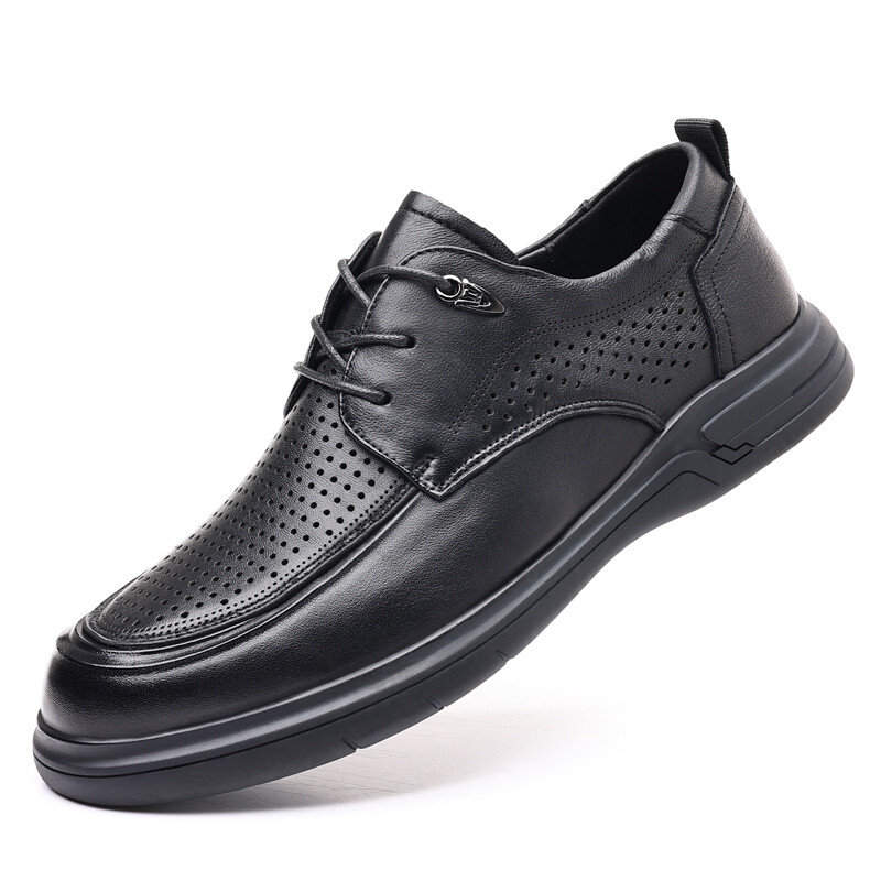 Туфли мужские Men"s Casual Men Low-Top Xiaotoulang, темно-коричневый — фото 3